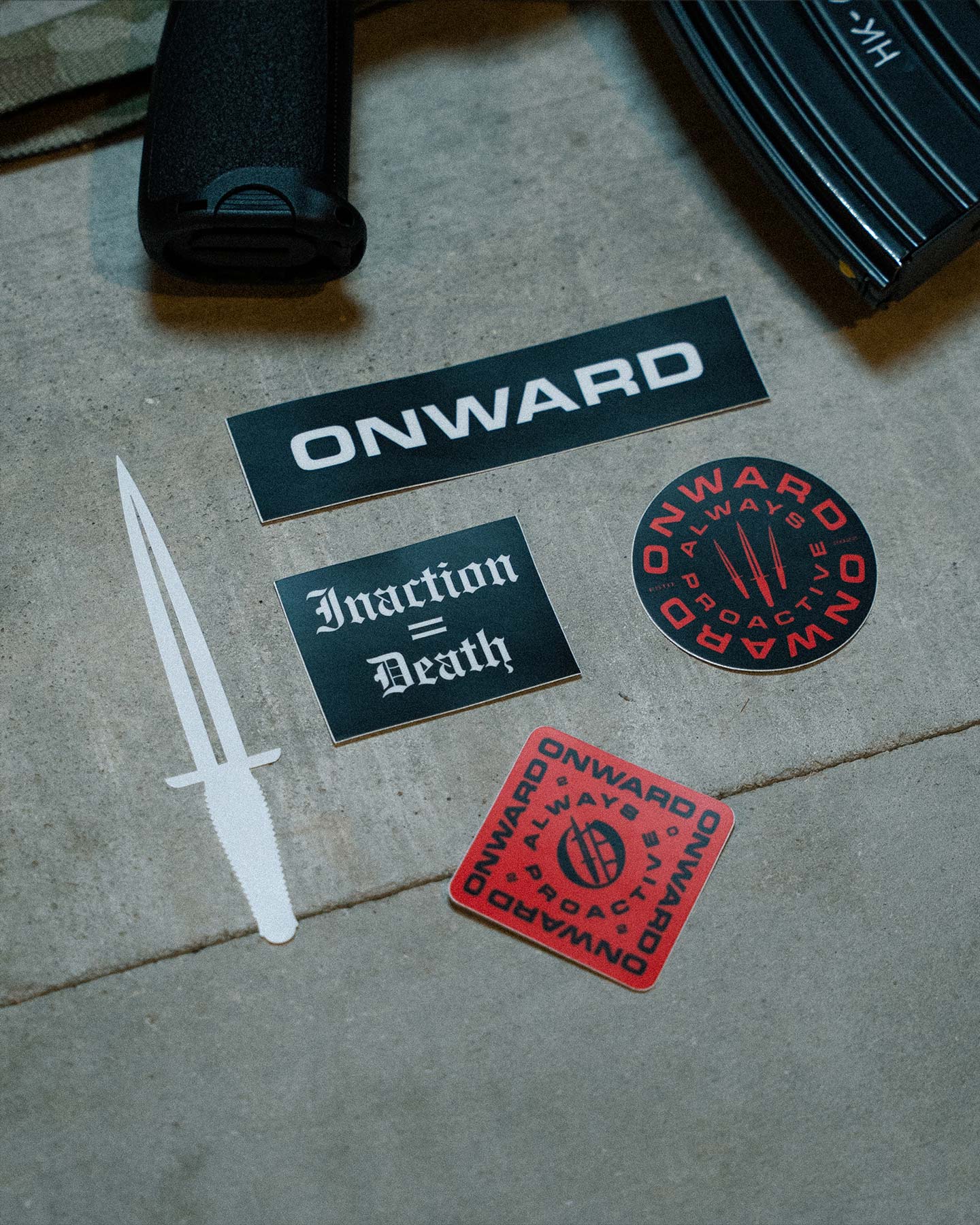 CORE STICKER PACK – ONWARD e.U.